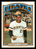 1972 Topps Baseball #309 Roberto Clemente Pirates EX+/EX-MT 545653