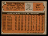 1972 Topps Baseball #309 Roberto Clemente Pirates EX+/EX-MT 545653