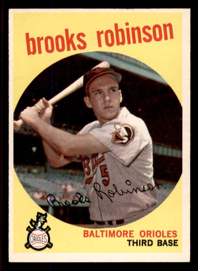 1959 Topps Baseball #439 Brooks Robinson Orioles EX-MT 545656