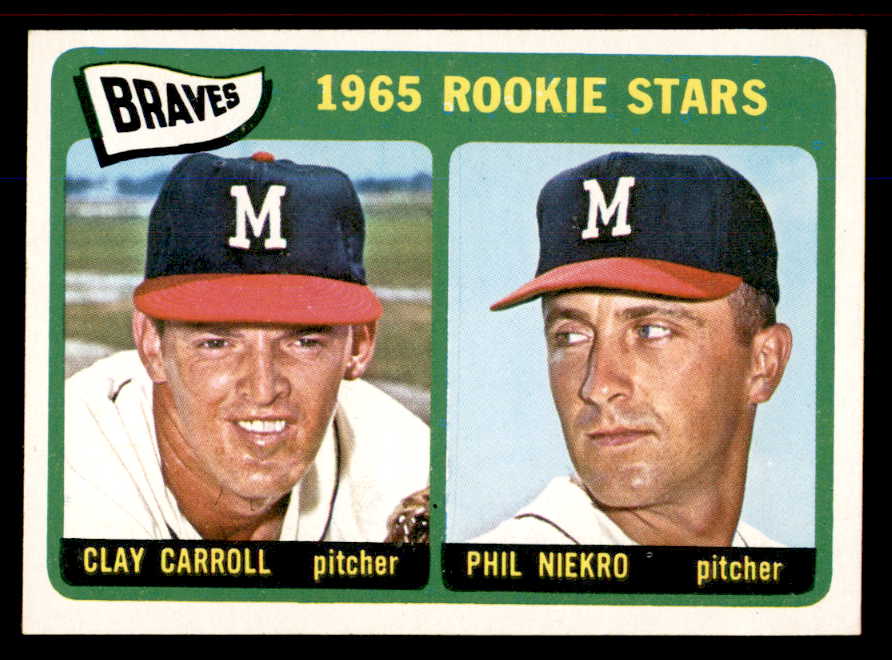 1965 Topps Baseball #461 Phil Niekro Braves EX-MT 545676