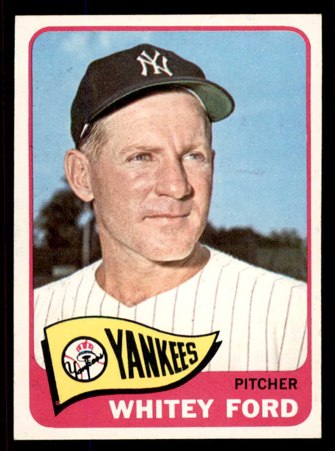 1965 Topps Baseball #330 Whitey Ford Yankees EX-MT 545684