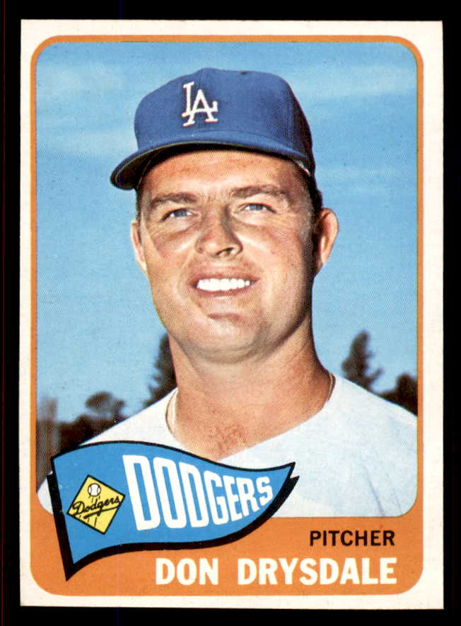 1965 Topps Baseball #260 Don Drysdale Dodgers NR-MT 545686