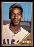1962 Topps Baseball #025 Ernie Banks Cubs EX-MT 545701
