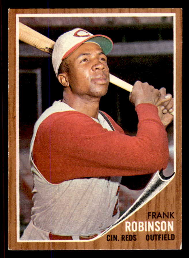 1962 Topps Baseball #350 Frank Robinson Reds EX+/EX-MT 545702
