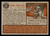 1962 Topps Baseball #350 Frank Robinson Reds EX+/EX-MT 545702