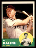 1963 Topps Baseball #025 Al Kaline Tigers EX+/EX-MT 545704