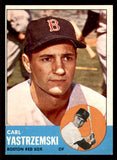 1963 Topps Baseball #115 Carl Yastrzemski Red Sox EX+/EX-MT 545714