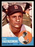 1963 Topps Baseball #115 Carl Yastrzemski Red Sox EX+/EX-MT 545715