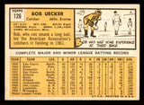 1963 Topps Baseball #126 Bob Uecker Braves EX+/EX-MT 545716
