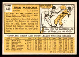 1963 Topps Baseball #440 Juan Marichal Giants VG-EX 545721