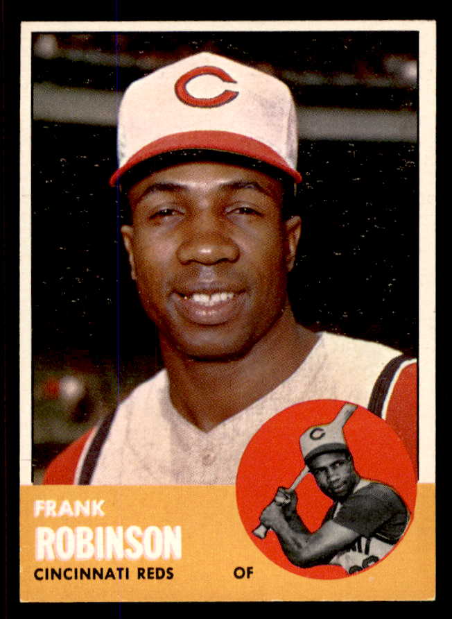 1963 Topps Baseball #400 Frank Robinson Reds NR-MT 545722