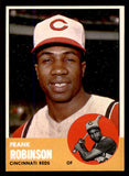 1963 Topps Baseball #400 Frank Robinson Reds NR-MT 545722
