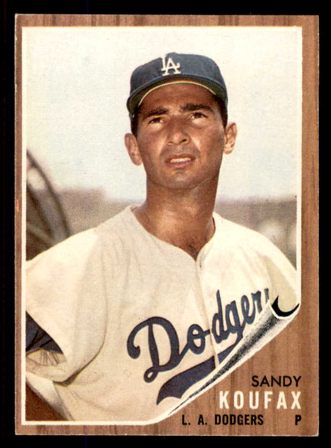 1962 Topps Baseball #005 Sandy Koufax Dodgers EX-MT 545724