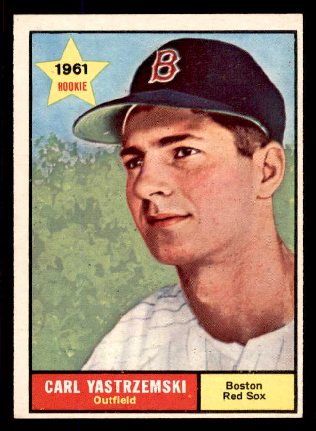 1961 Topps Baseball #287 Carl Yastrzemski Red Sox EX-MT 545742