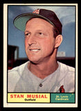 1961 Topps Baseball #290 Stan Musial Cardinals EX-MT 545743