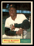 1961 Topps Baseball #517 Willie McCovey Giants EX-MT 545745