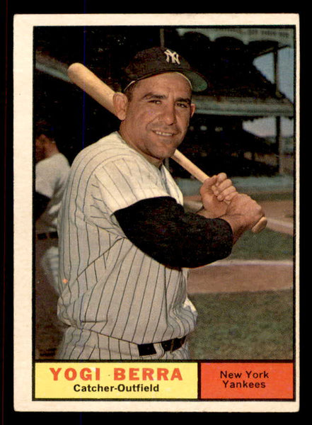 1961 Topps Baseball #425 Yogi Berra Yankees EX+/EX-MT 545746