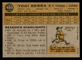 1960 Topps Baseball #480 Yogi Berra Yankees EX-MT 545748
