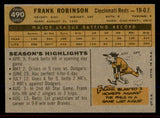 1960 Topps Baseball #490 Frank Robinson Reds EX-MT 545750