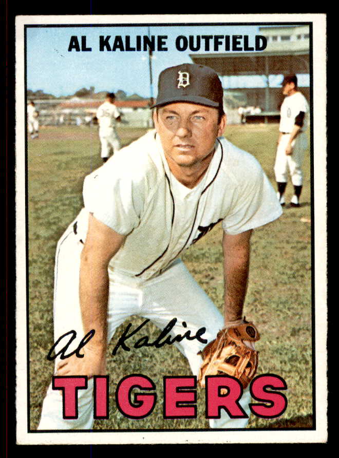 1967 Topps Baseball #030 Al Kaline Tigers EX-MT 545758