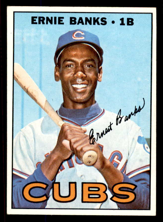 1967 Topps Baseball #215 Ernie Banks Cubs EX-MT 545763