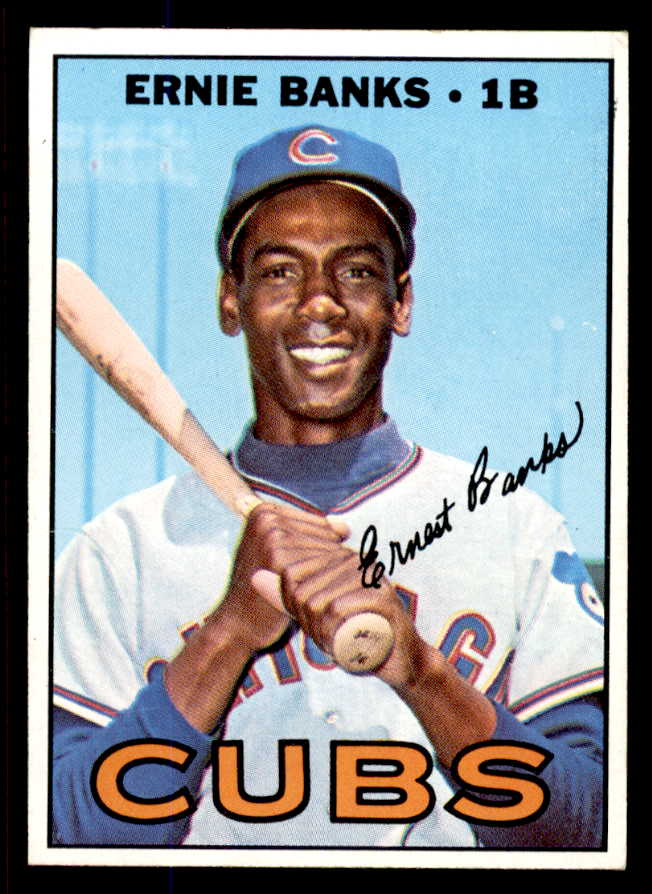 1967 Topps Baseball #215 Ernie Banks Cubs NR-MT 545764
