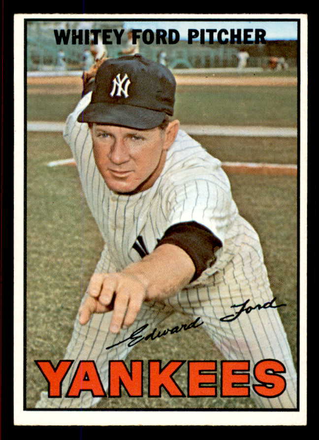 1967 Topps Baseball #005 Whitey Ford Yankees NR-MT 545766