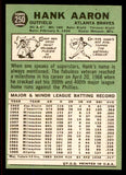 1967 Topps Baseball #250 Hank Aaron Braves VG-EX 545767