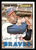 1967 Topps Baseball #250 Hank Aaron Braves VG 545769