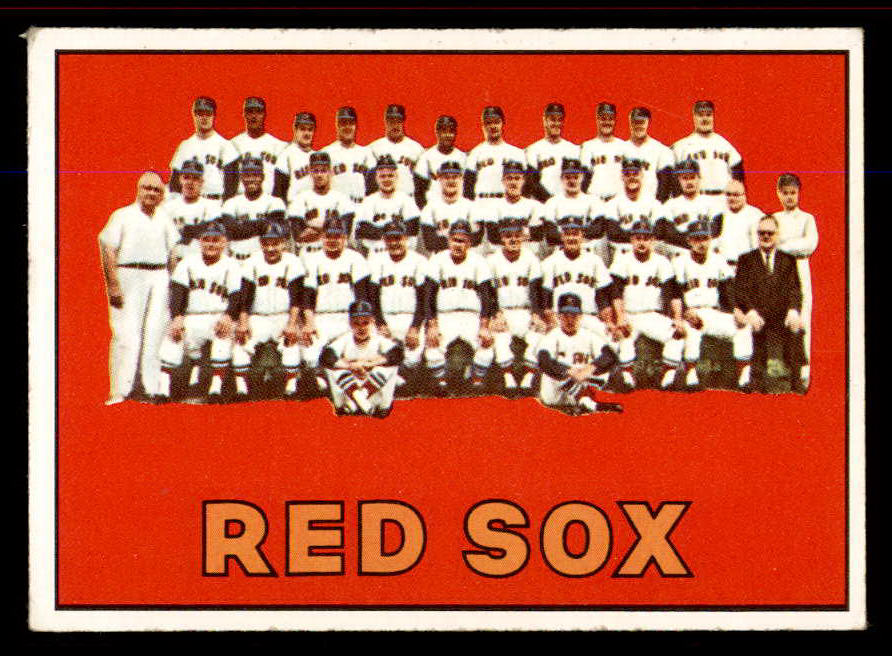 1967 Topps Baseball #604 Boston Red Sox Team EX+/EX-MT 545779