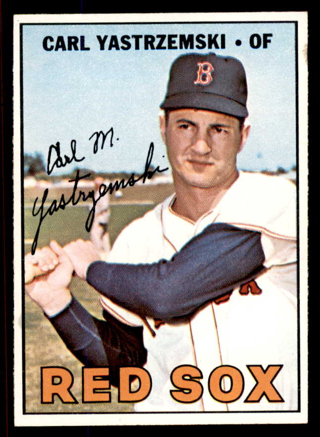 1967 Topps Baseball #355 Carl Yastrzemski Red Sox EX-MT 545788