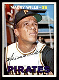 1967 Topps Baseball #570 Maury Wills Pirates EX 545790