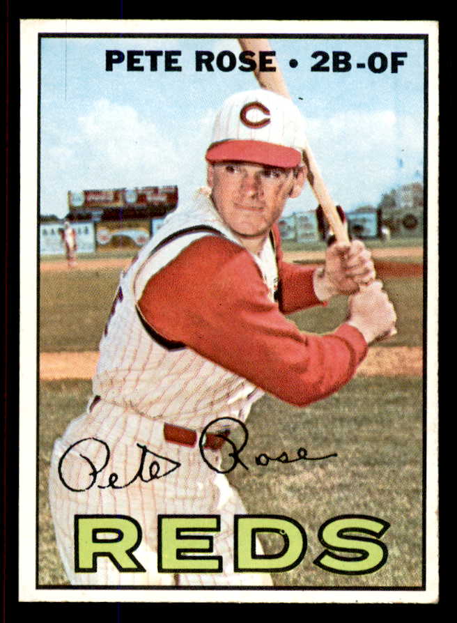 1967 Topps Baseball #430 Pete Rose Reds EX-MT 545794