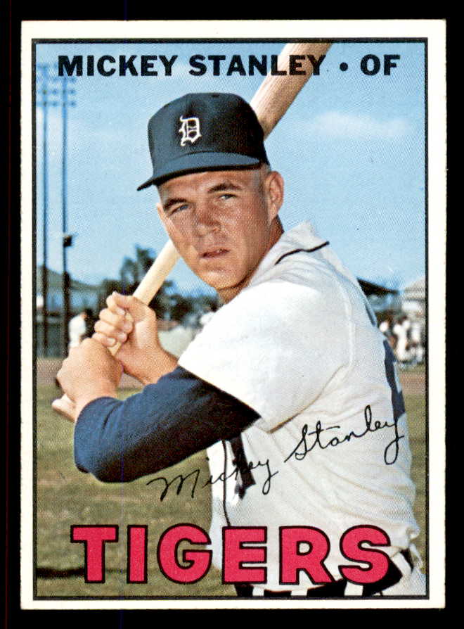 1967 Topps Baseball #607 Mickey Stanley Tigers NR-MT 545796