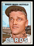 1967 Topps Baseball #045 Roger Maris Cardinals NR-MT 545797