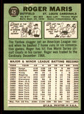 1967 Topps Baseball #045 Roger Maris Cardinals NR-MT 545797