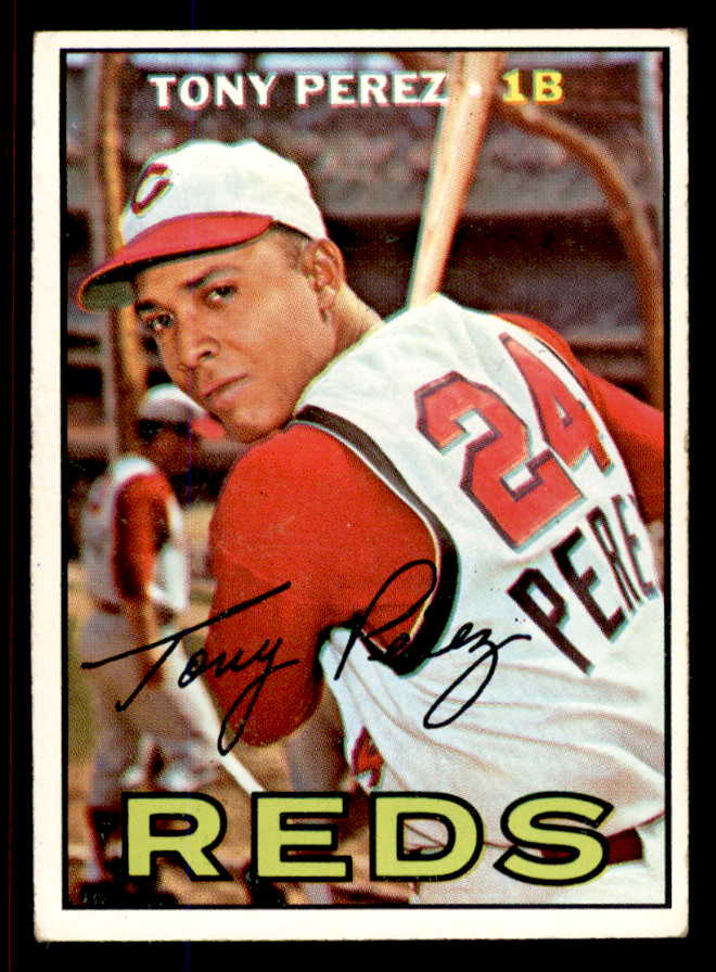 1967 Topps Baseball #476 Tony Perez Reds VG-EX 545798