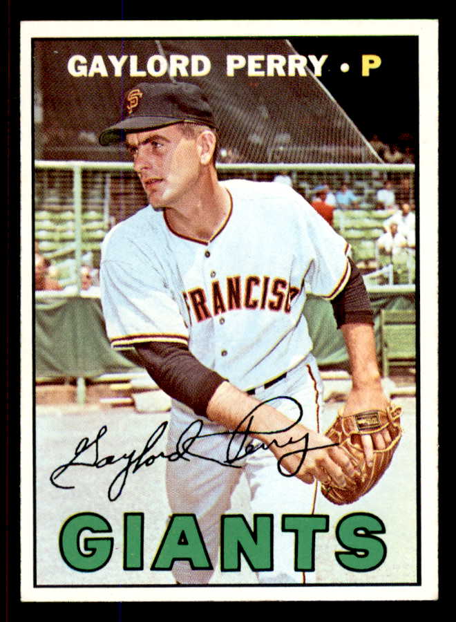 1967 Topps Baseball #320 Gaylord Perry Giants EX-MT 545801
