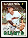 1967 Topps Baseball #320 Gaylord Perry Giants EX-MT 545801