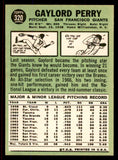 1967 Topps Baseball #320 Gaylord Perry Giants EX-MT 545801