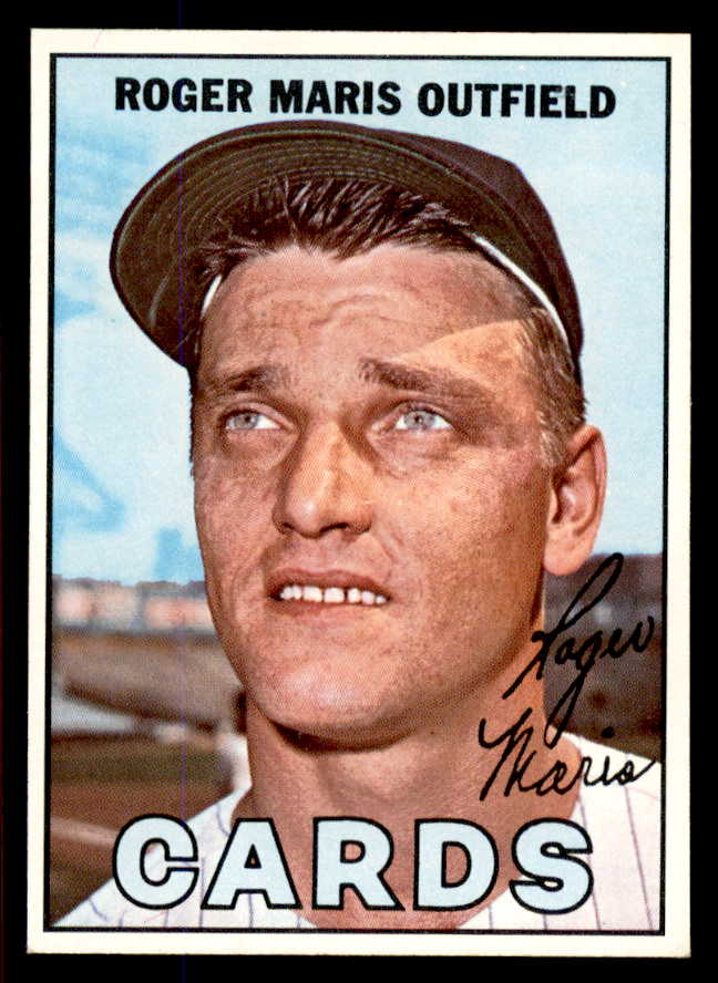 1967 Topps Baseball #045 Roger Maris Cardinals NR-MT 545804