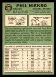 1967 Topps Baseball #456 Phil Niekro Braves NR-MT 545805