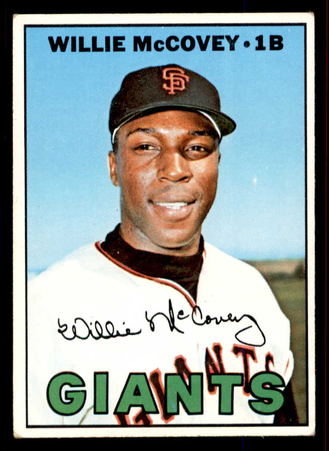 1967 Topps Baseball #480 Willie McCovey Giants EX 545806