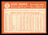 1964 Topps Baseball #155 Duke Snider Mets VG-EX 545812