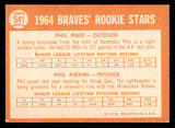 1964 Topps Baseball #541 Phil Niekro Braves EX-MT 545817