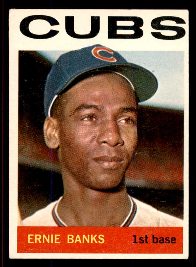 1964 Topps Baseball #055 Ernie Banks Cubs VG-EX 545825