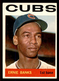 1964 Topps Baseball #055 Ernie Banks Cubs VG-EX 545825