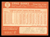 1964 Topps Baseball #055 Ernie Banks Cubs VG-EX 545826