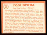 1964 Topps Baseball #021 Yogi Berra Yankees EX+/EX-MT 545828