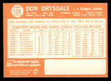 1964 Topps Baseball #120 Don Drysdale Dodgers NR-MT 545831